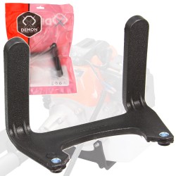 Supporto per Serbatoio del Decespugliatore a Scoppio | 118x73x86 mm | Distanza tra Fori di Montaggio 96 mm | Pezzo di Ricambio