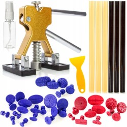 Set rimozione ammaccature PDR 35 adattatori con estrattore e colla Ø11mm
