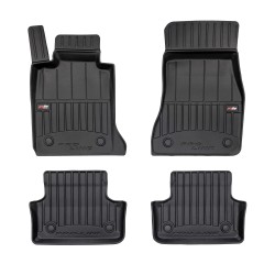 Tappetini compatibili con BMW Serie 5 G30 Hybrid 2017-2023, su misura in Gomma TPE