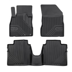 Tappetini compatibili con Nissan Note II 2012-2017, su misura in Gomma TPE