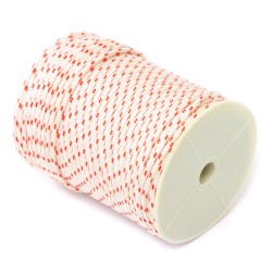 Corda Intrecciata per Avviamento | Lunghezza 100 Metri | Diametro 3-4 mm | in Nylon | per Motosega Decespugliatore