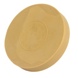 Disco in Gomma per Rimozione di Colla dai Cerchi | Liscio | Diametro 87 mm | Spessore 15 mm | Filettatura 8 mm