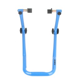 Cavalletto per Moto | Portata 340 kg | Regolabile 25-35 cm | Altezza 37 cm | Larghezza 53 cm | Supporti in Gomma | con Ruote