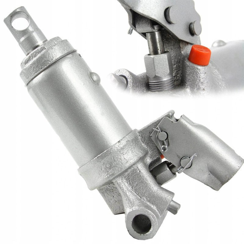 Cilindro Idraulico per Sollevatore Auto da 2,5 Tonnellate | 6,5x23 cm | Diametro Foro di Montaggio 18 mm | Pezzo di Ricambio