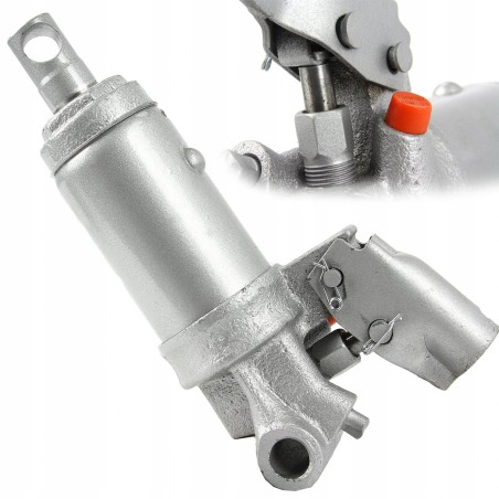 Cilindro Idraulico per Sollevatore Auto da 2,5 Tonnellate | 6,5x23 cm | Diametro Foro di Montaggio 18 mm | Pezzo di Ricambio