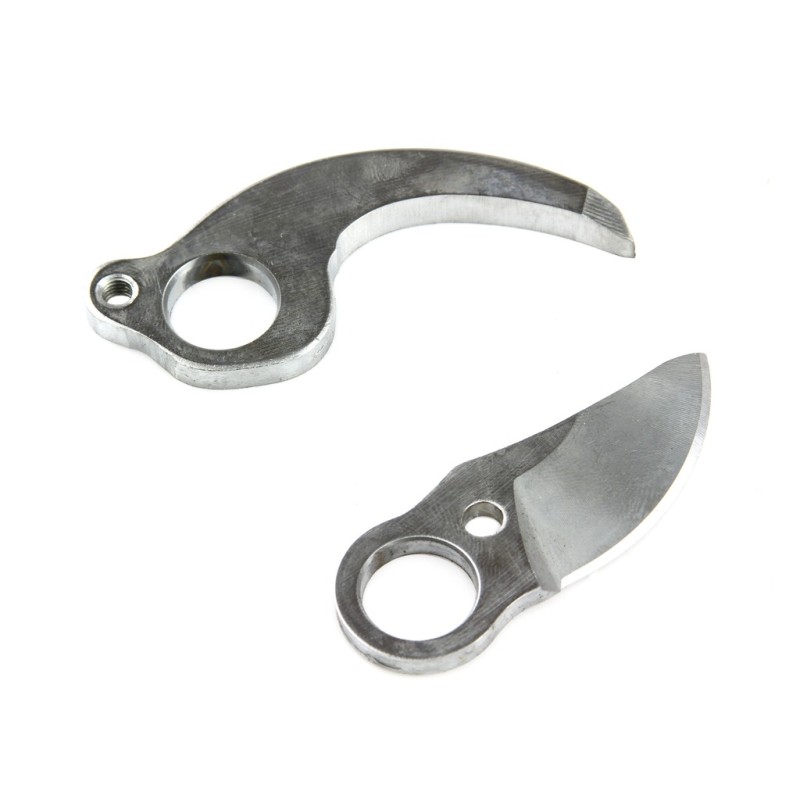 Lame per Cesoie Elettriche MP_M83005 | 2 Pezzi | Lunghezza 77 mm | Foro Ø15 mm | Pezzo di Ricambio