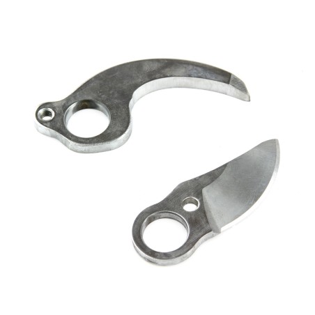 Lame per Cesoie Elettriche MP_M83005 | 2 Pezzi | Lunghezza 77 mm | Foro Ø15 mm | Pezzo di Ricambio