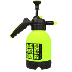 Spruzzatore Irroratore Nebulizzatore a Pressione Manuale | 1,5 Litri | Ugello Regolabile | Valvola Integrata nel Manico