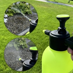 Spruzzatore Irroratore Nebulizzatore a Pressione Manuale | 1,5 Litri | Ugello Regolabile | Valvola Integrata nel Manico