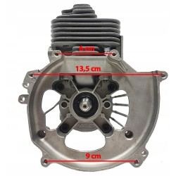 Carter Blocco Motore per Decespugliatore a Scoppio 5,2 CV | Velocità Rotazione 8000 Giri/min | Pezzo di Ricambio