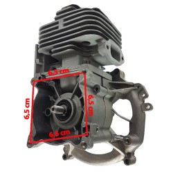 Carter Blocco Motore per Decespugliatore a Scoppio 5,2 CV | Velocità Rotazione 8000 Giri/min | Pezzo di Ricambio