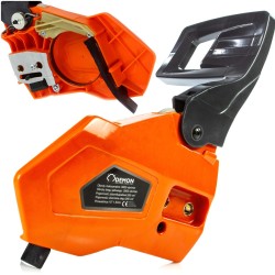 Coperchio con gruppo freno per motosega CS-65T DEMON Ø73mm fori 40mm ricambio