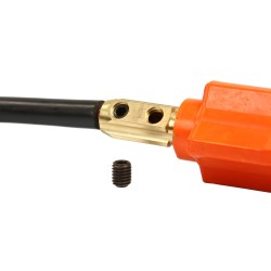 Portaelettrodo Porta Elettrodo per Saldatura MMA | Corrente Max 300 A | Elettrodo Compatibile Ø1,6-5 mm | Impugnatura Rotante