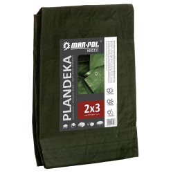 Telo copertura polietilene impermeabile 120g/m² con occhielli Ø12mm rinforzati