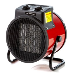 Riscaldatore d'Aria Stufa Elettrica | Tecnologia PTC |  Potenza 3kW | Temperatura Regolabile 0-40 °C | Portata d’aria: 210 m³/h | Portatile