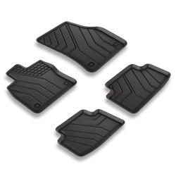 Tappetini compatibili con Skoda Karoq dal 2017 in poi, su misura in Gomma TPE