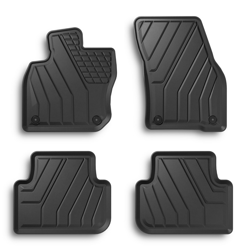 Tappetini compatibili con Cupra Formentor dal 2025 in poi, su misura in Gomma TPE