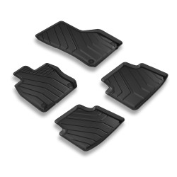 Tappetini compatibili con Volkswagen Golf VIII Mild Hybrid dal 2019 in poi, su misura in Gomma TPE