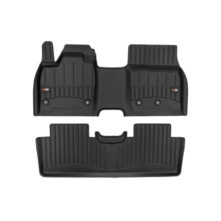 Tappetini compatibili con Nissan Ariya dal 2022 in poi, su misura in Gomma TPE