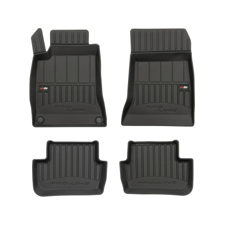 Tappetini compatibili con Mercedes-Benz CLA X117 2013-2019, su misura in Gomma TPE