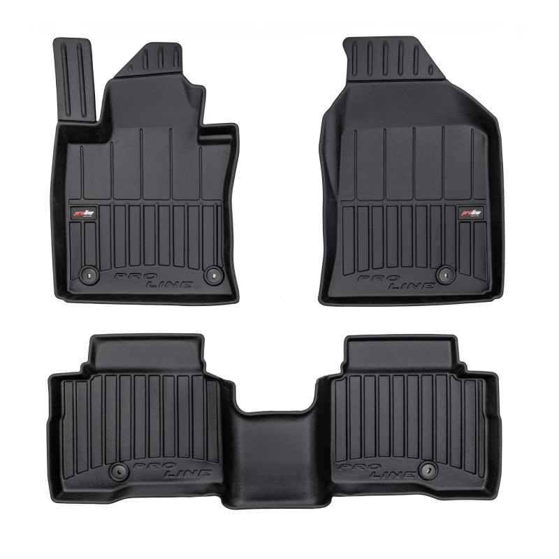 Tappetini compatibili con SsangYong Torres dal 2022 in poi, su misura in Gomma TPE