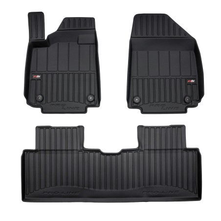 Tappetini compatibili con Hyundai Ioniq 6 dal 2022 in poi, su misura in Gomma TPE