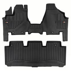 Tappetini compatibili con Honda Odyssey IV 2010-2017, su misura in Gomma TPE