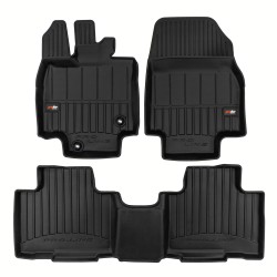 Tappetini compatibili con Toyota Highlander IV dal 2019 in poi, su misura in Gomma TPE