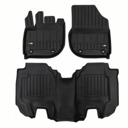 Tappetini compatibili con Honda HR-V III e:HEV dal 2021 in poi, su misura in Gomma TPE