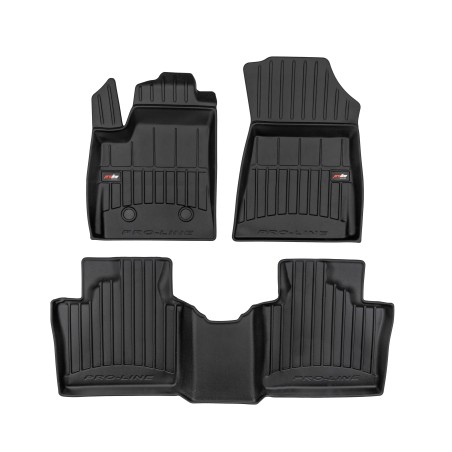 Tappetini compatibili con Renault Espace VI dal 2023 in poi, su misura in Gomma TPE