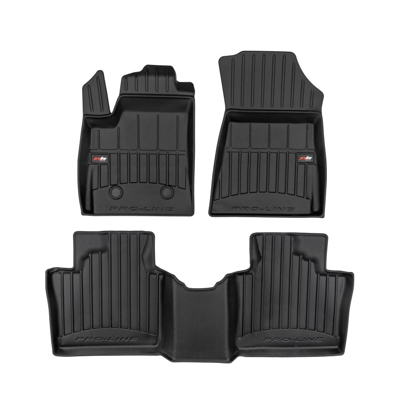 Tappetini compatibili con Renault Rafale dal 2024 in poi, su misura in Gomma TPE