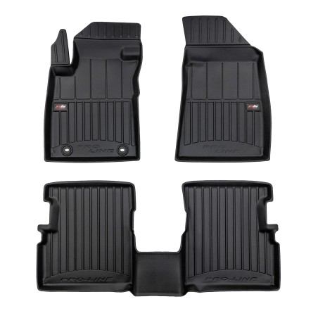 Tappetini compatibili con MG ZS I 2017-2024, su misura in Gomma TPE