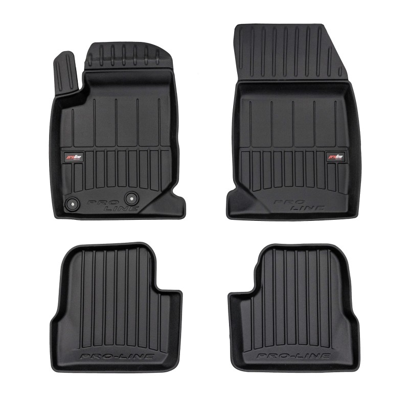 Tappetini compatibili con Opel Mokka B dal 2020 in poi, su misura in Gomma TPE