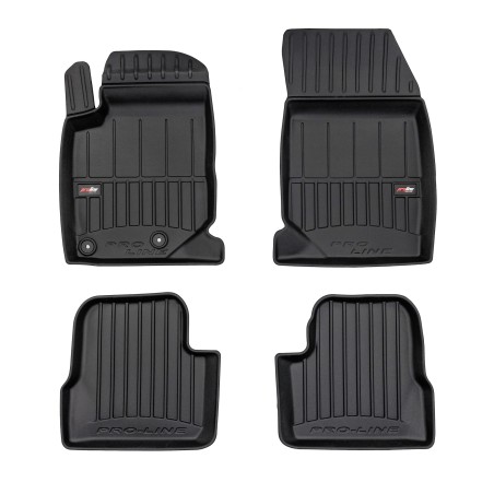 Tappetini compatibili con Opel Mokka B dal 2020 in poi, su misura in Gomma TPE