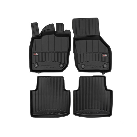 Tappetini compatibili con Volkswagen Passat B9 Mild Hybrid dal 2023 in poi, su misura in Gomma TPE