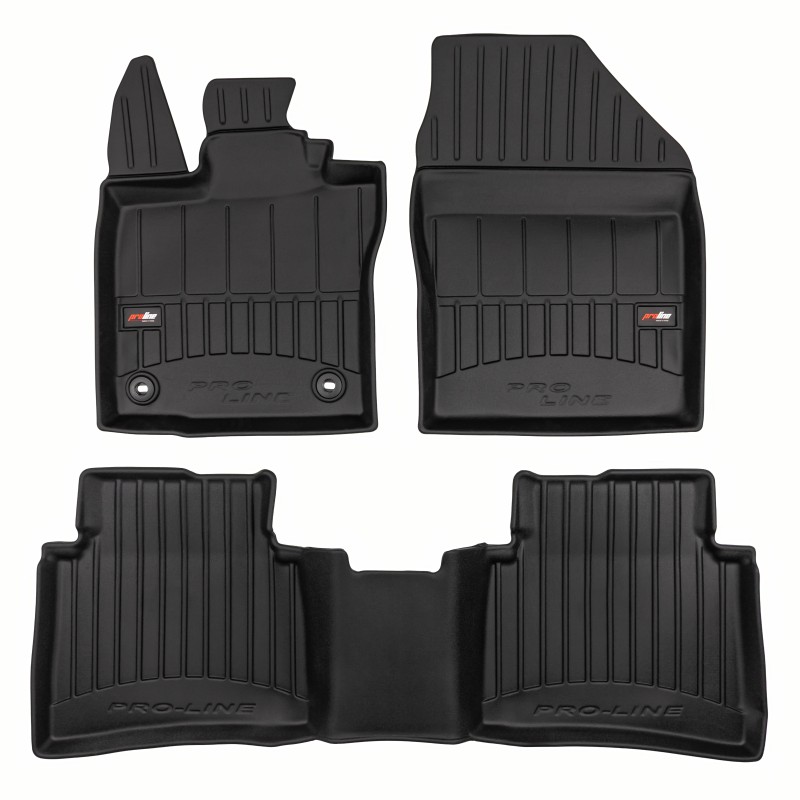 Tappetini compatibili con Toyota Prius V dal 2023 in poi, su misura in Gomma TPE