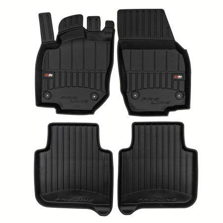 Tappetini compatibili con Skoda Kodiaq II dal 2024 in poi, su misura in Gomma TPE