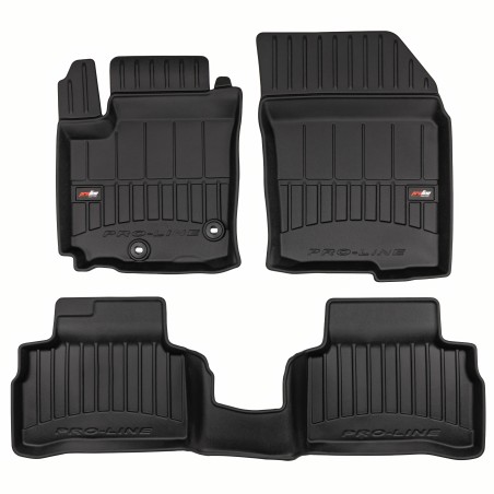 Tappetini compatibili con Suzuki Vitara IV Hybrid dal 2020 in poi, su misura in Gomma TPE