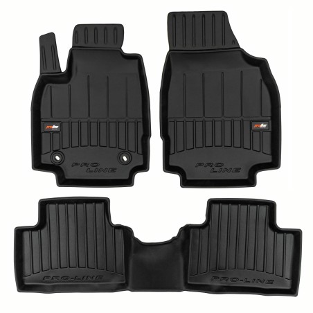 Tappetini compatibili con MG MG3 III dal 2024 in poi, su misura in Gomma TPE