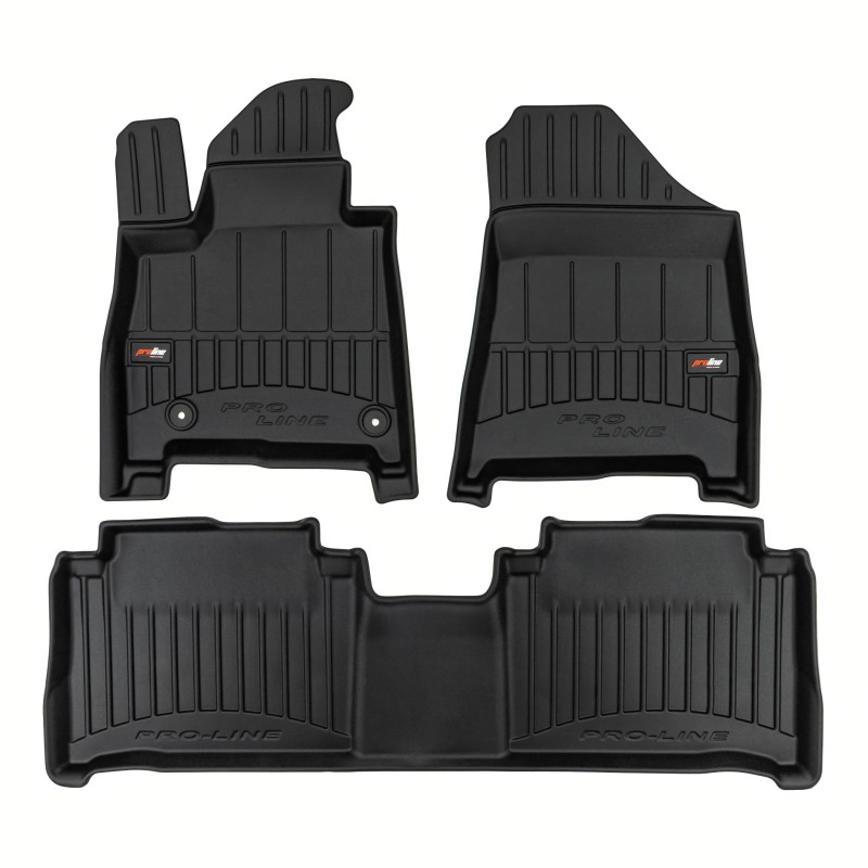 Tappetini compatibili con Hyundai Santa Fe V PHEV dal 2023 in poi, su misura in Gomma TPE