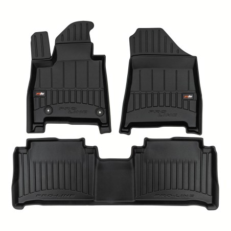 Tappetini compatibili con Hyundai Santa Fe V PHEV dal 2023 in poi, su misura in Gomma TPE