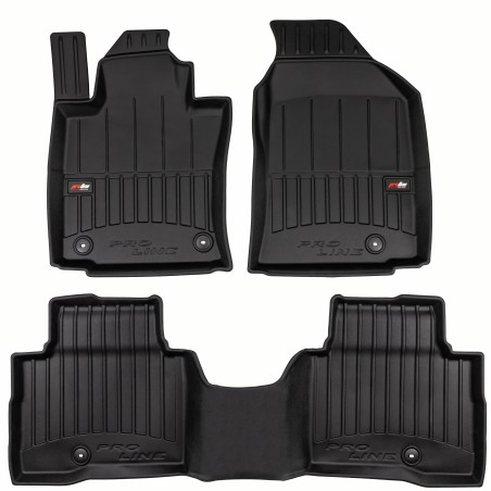 Tappetini compatibili con KGM Actyon dal 2024 in poi, su misura in Gomma TPE