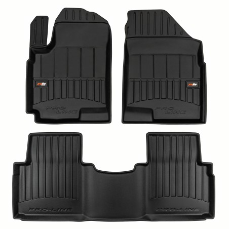 Tappetini compatibili con DFSK Fengon 600 dal 2024 in poi, su misura in Gomma TPE