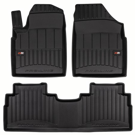 Tappetini compatibili con DFSK E5 dal 2025 in poi, su misura in Gomma TPE