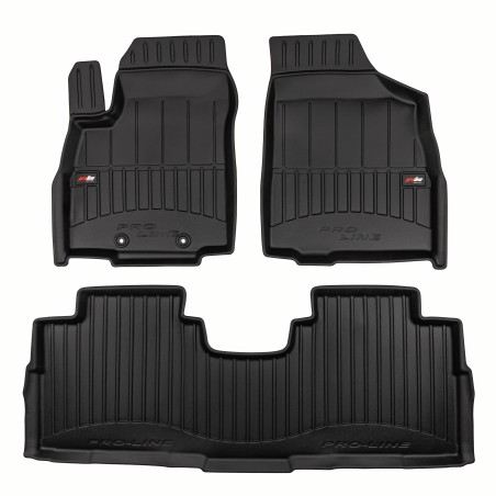 Tappetini compatibili con Forthing U-Tour dal 2024 in poi, su misura in Gomma TPE