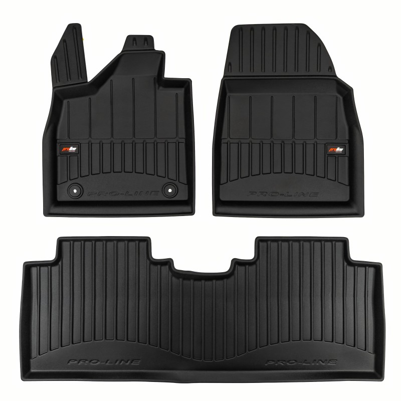 Tappetini compatibili con Leapmotor C10 dal 2024 in poi, su misura in Gomma TPE