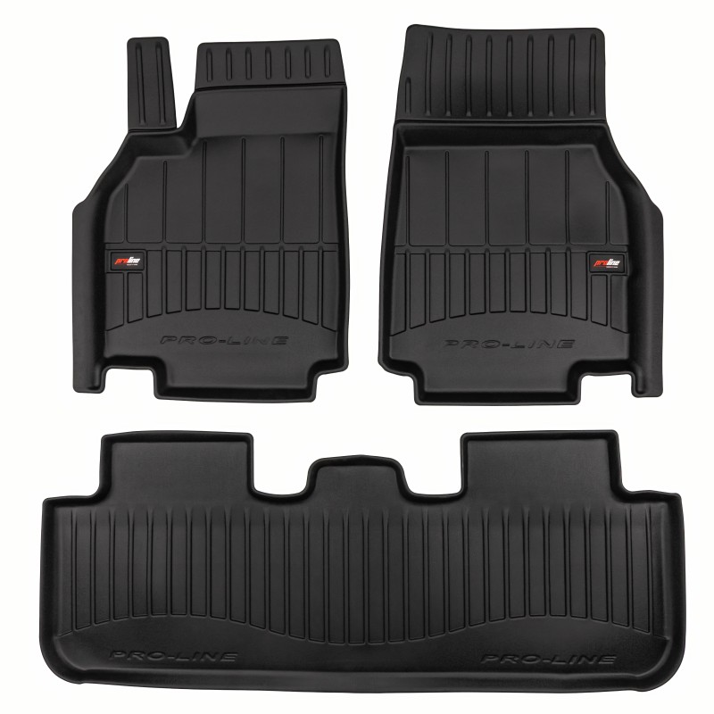 Tappetini compatibili con Tesla Model Y dal 2025 in poi, su misura in Gomma TPE