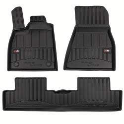 Tappetini compatibili con Renault 5 Elettrica dal 2024 in poi, su misura in Gomma TPE