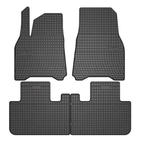 Tappetini compatibili con Tesla Model Y dal 2020 in poi, su misura in Gomma