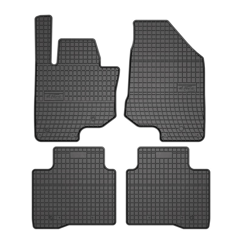 Tappetini compatibili con KGM Torres EVX Elettrica dal 2023 in poi, su misura in Gomma